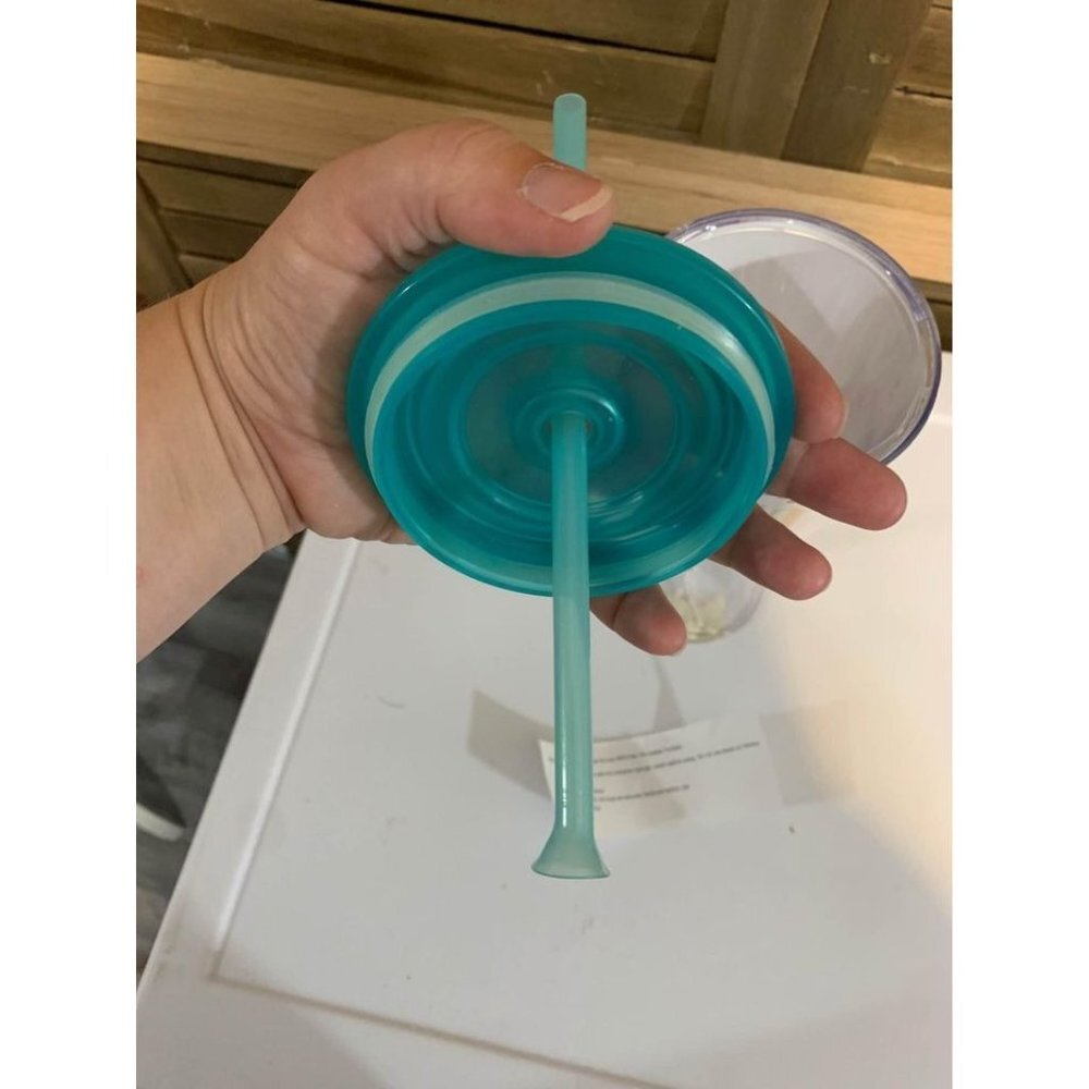 New Wine Class Tumbler Sippy Cup Plastic Acrylic - Picture 4 of 5